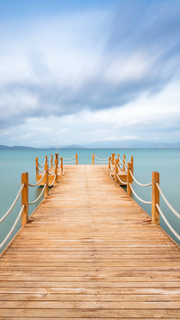 Aegean sea pier