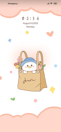 Cute in the bag