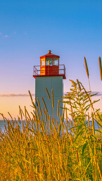 Sunrise at West Quaco Point Lighthouse