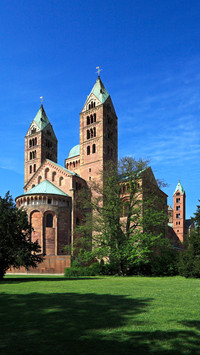 Speyer cathedral speyer rhine rhinelandpalatinate germany