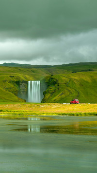Skogafoss Waterfall, South of Iceland