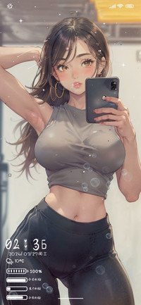 手机里的你