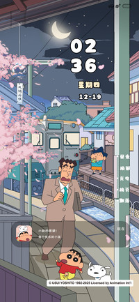 日系街景蜡笔小新