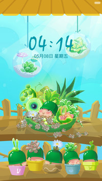 【炮炮兵】变身多肉季（动感锁屏+自由桌面+音乐界面+好评返现）