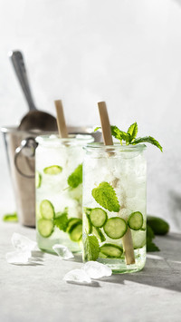 Cucumber Iced Cocktail