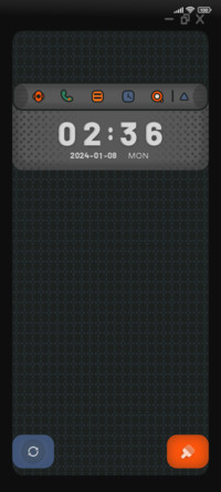 Retro block keypad