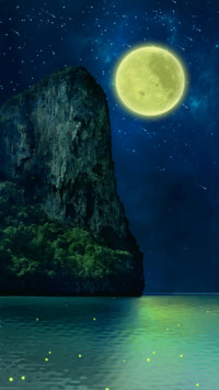 海边夜空