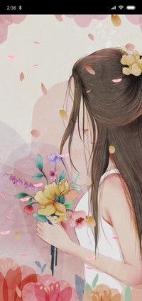 花束少女