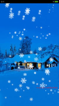 最美雪夜(下雪特效+重力感应)