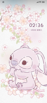 史迪奇樱花春日