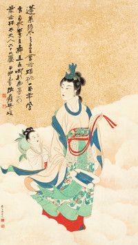 张大千“佛系”人像