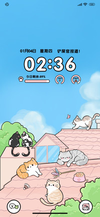 房屋上的猫
