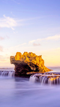 Dragon Head Rock on the Mornington Peninsula Australia
