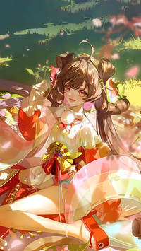 国风少女春与飒