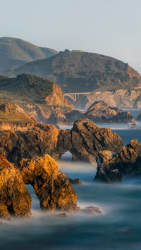 The magnificent Great Sur coastline of California