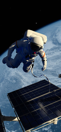 Universe and Astronaut-PAIXIN