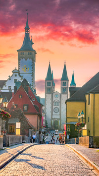Romantic Werzburg, Germany