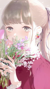 耳钉少女
