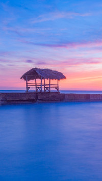 Sunset at Pigeon Point, Tobago