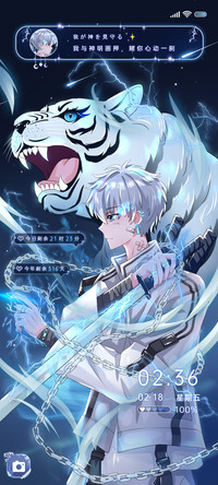 雷电白虎少年