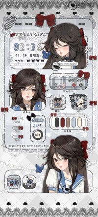 心动复古学院少女