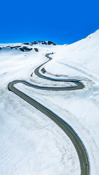 Landscape at the Grossglockner Mountain in Austria