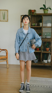 牛仔服这样搭才好看