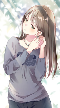 长发披肩