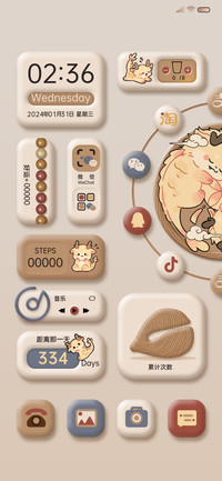 祈福龙龙 拟态木鱼