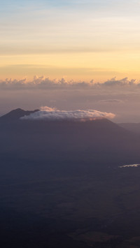 Volcano Day in East Java, Indonesia