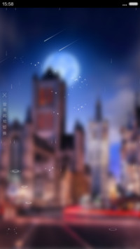 4D动态锁屏流星雨滴充电特效3D壁纸重力滚动-城