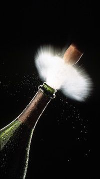 Champagne carries risks