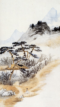 张大千 山水有灵