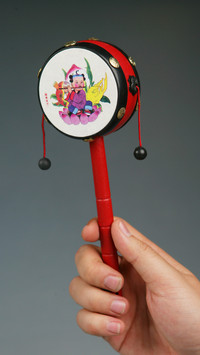 Handicrafts rattle drum folk customs