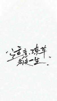 一纸心事，半句人生