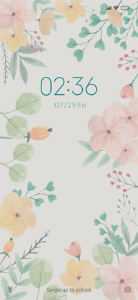 Pastel Flowers II