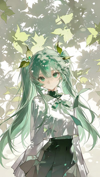 双马尾初音绘四季幻梦
