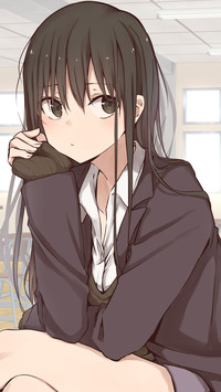 校服少女