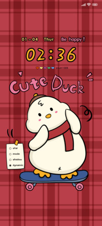 Skateboard Duck