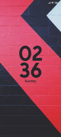 Abstract Red