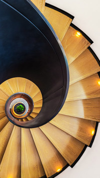 Stairs highlight the beauty of life 1