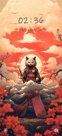 Samurai Cat