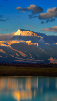 Shenshan 3 on the snowy plateau of the Tibetan region