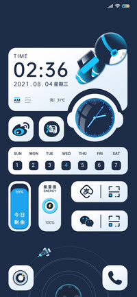 科技太空Robot