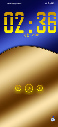 Luxury blue
