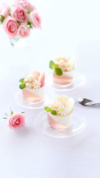 Homemade Summer Desserts Panna Cotta