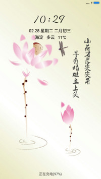 荷花情