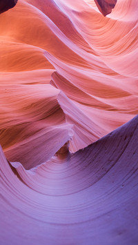 The magnificent colors of Antelope Canyon