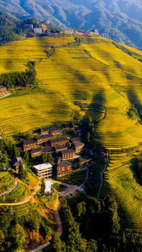 What else besides mountains and rivers does guilin have