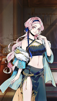 大眼睛少女